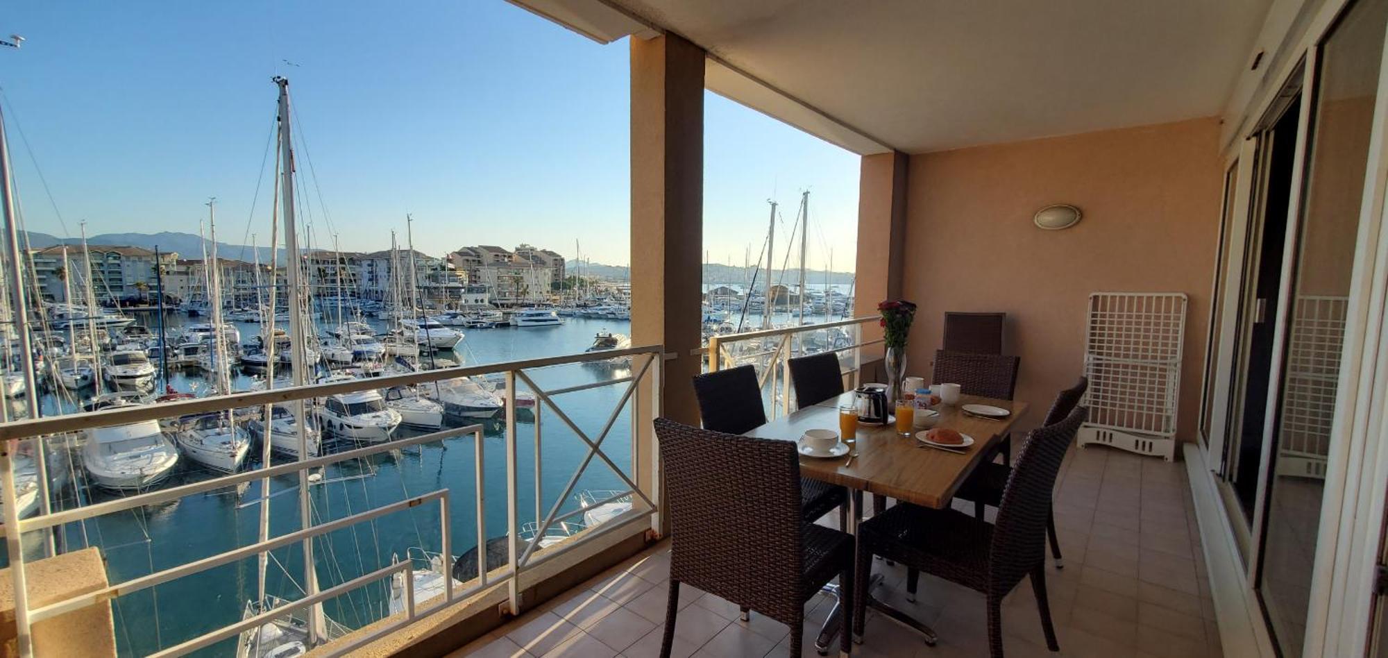 Residence Cap Hermes, Incroyable Vue Sur Le Port, Fréjus Eksteriør bilde